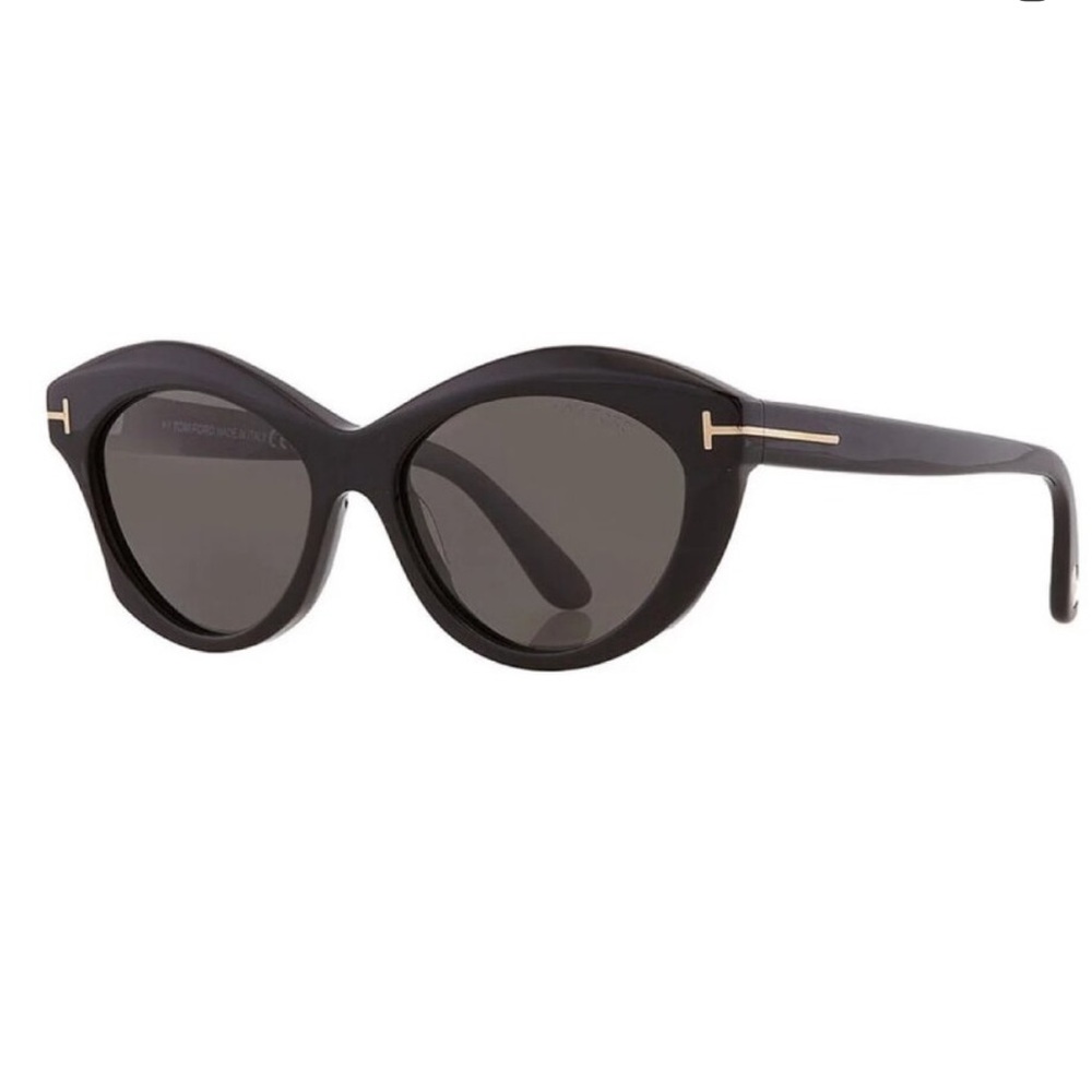 Tom Ford✨Maxine Black & Gold Polarized Sunglasses, Made in Italy